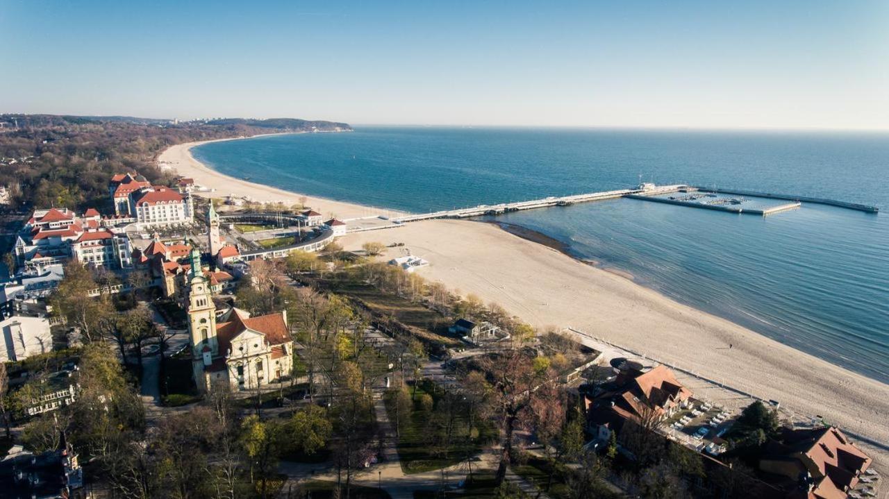 Apartmán Dom Artysty Sopoty Exteriér fotografie