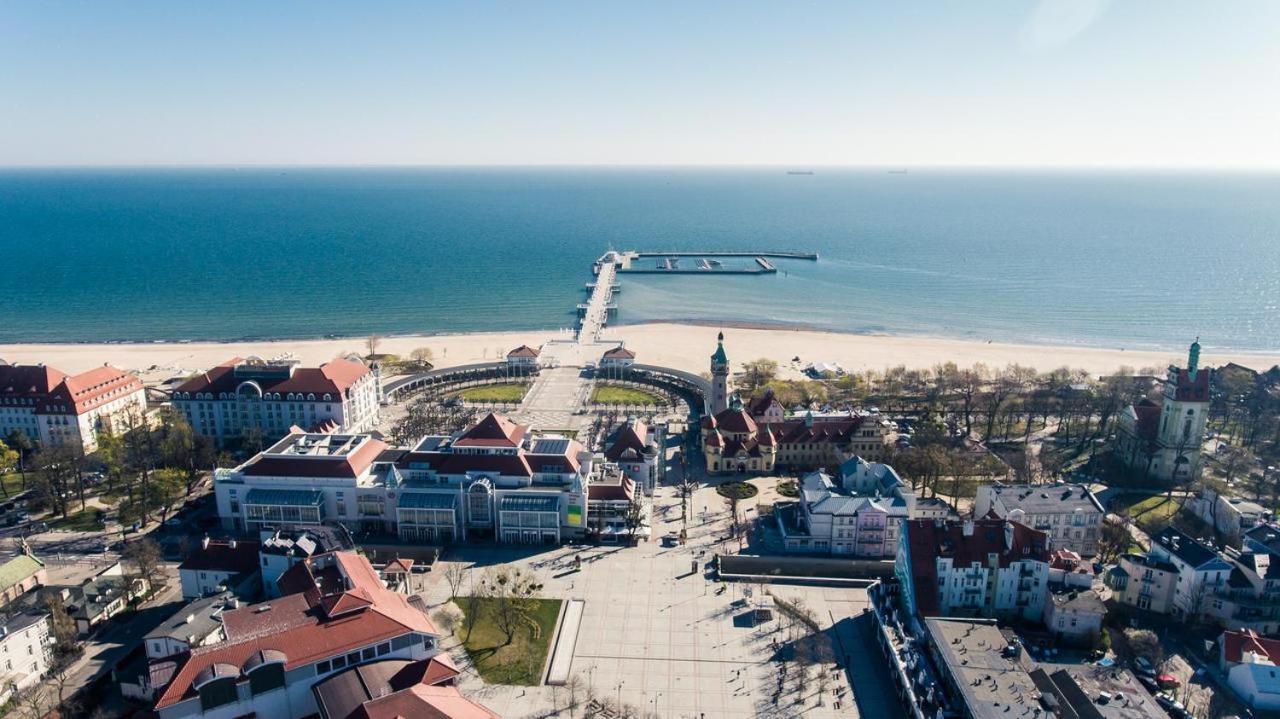 Apartmán Dom Artysty Sopoty Exteriér fotografie